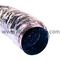 300mm 12”inch Insulated 6m Flexible duct Insulated Flexible Cooling heating duct